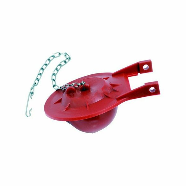 American Imaginations Red Silicone Round G-Max Flapper AI-38434